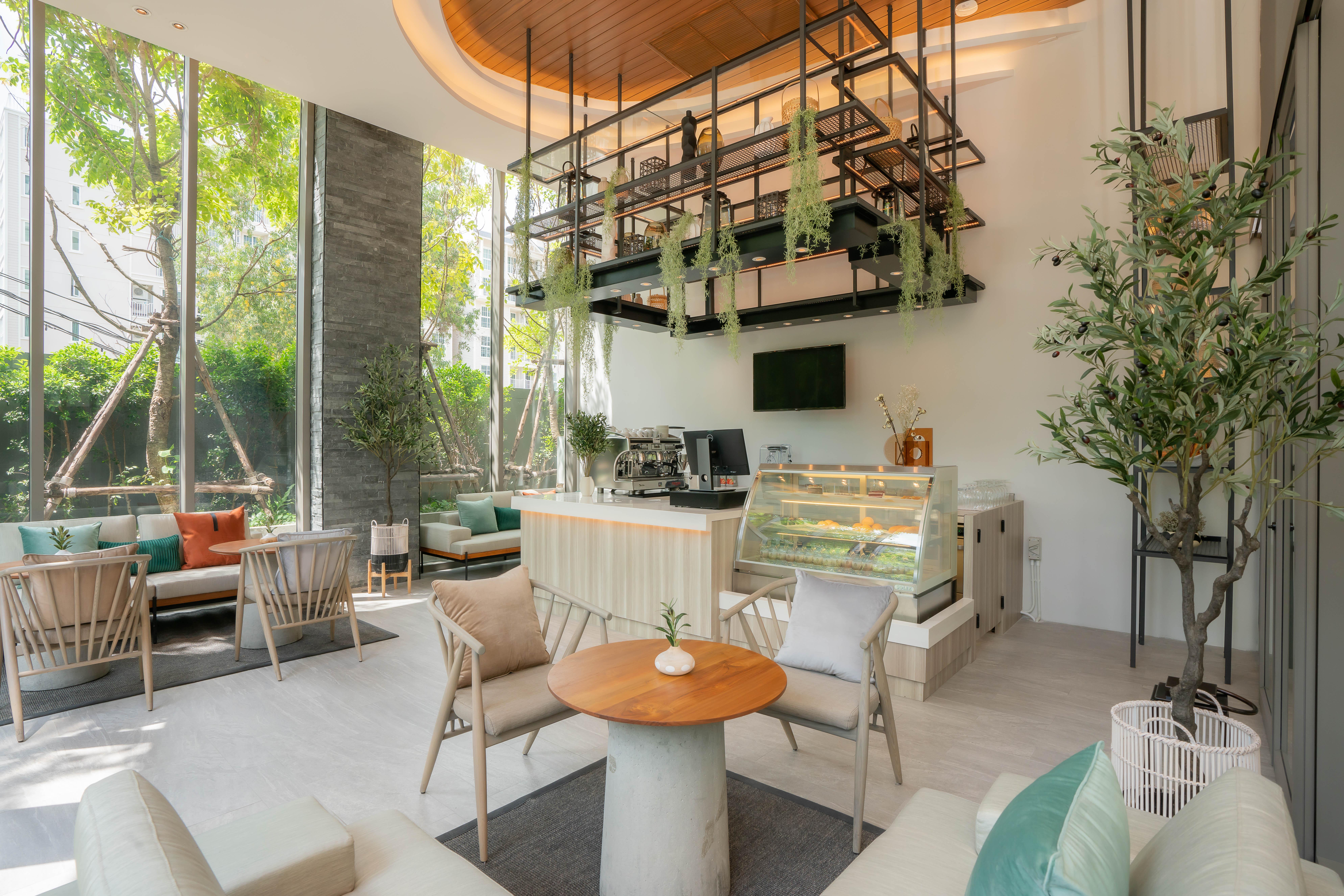 Bayphere Hotel Pattaya Jc Na Chom Thian Ngoại thất bức ảnh The Living Room, the hotel's lobby lounge