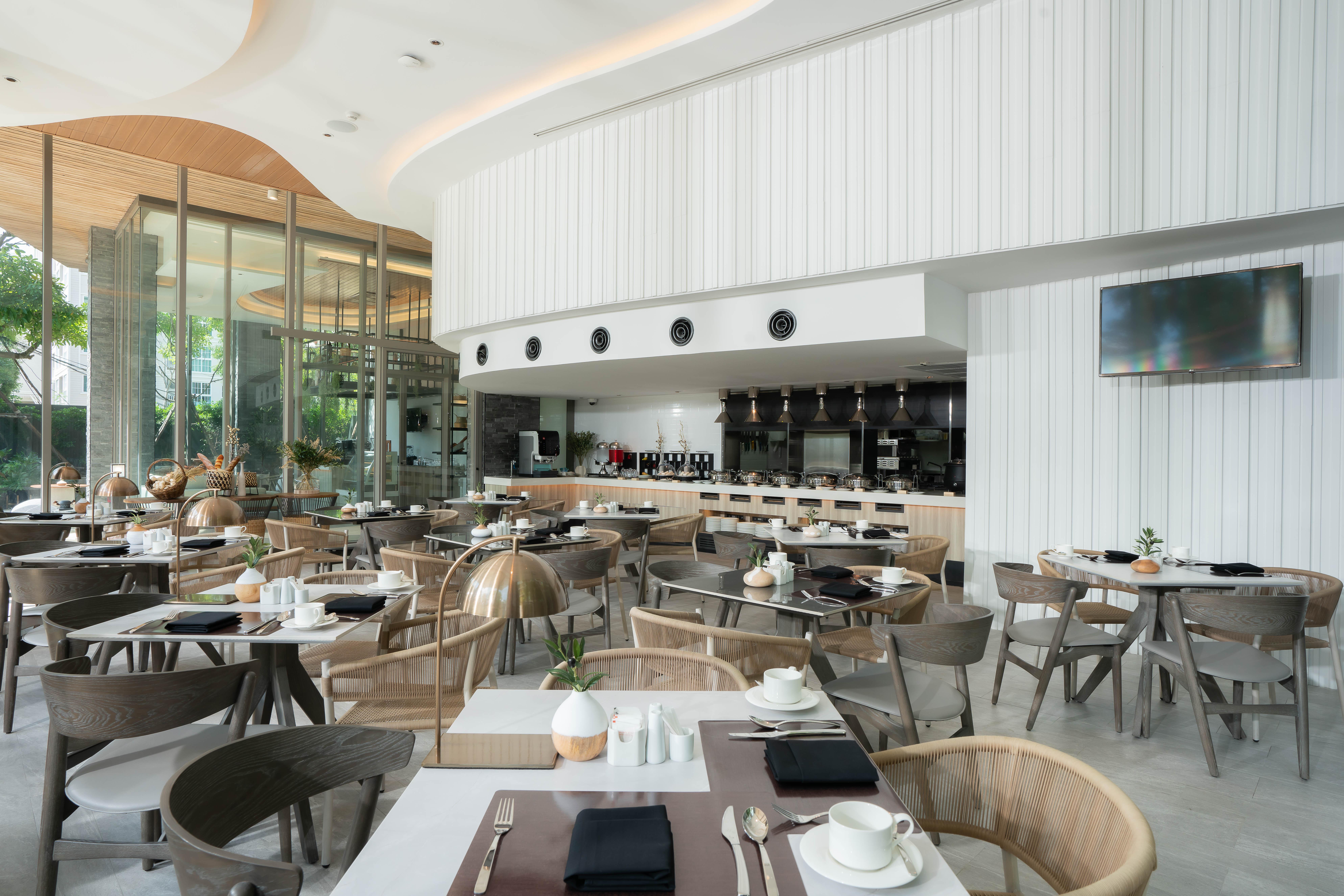 Bayphere Hotel Pattaya Jc Na Chom Thian Ngoại thất bức ảnh The restaurant